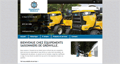 Desktop Screenshot of equipementssaisonniersgrenville.com